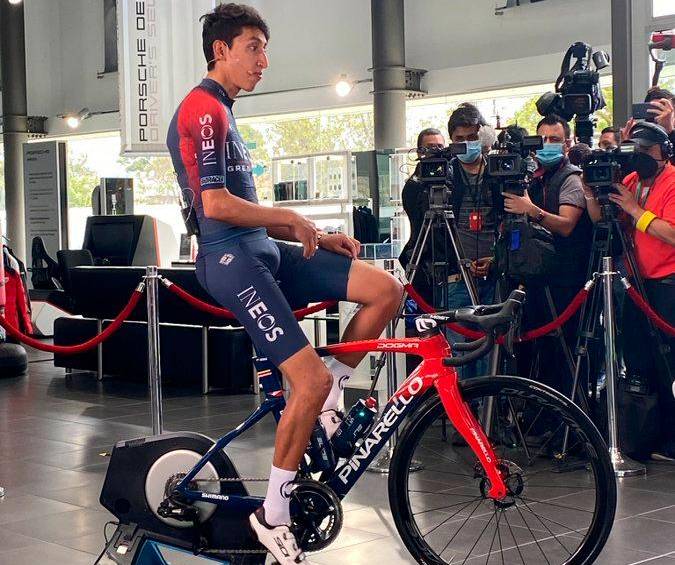 Egan Bernal quiere “volver a competir cuanto antes”