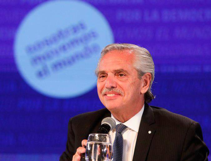 El mandatario de Argentina debió ser ingresado en un hospital en junio de 2019 por una tromboembolia pulmonar. FOTO: TWITTER OFICIAL 