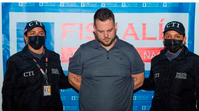 John Poulos está imputado por los delitos de feminicidio agravado y opcultamiento de pruebas. FOTO CORTESÍA 