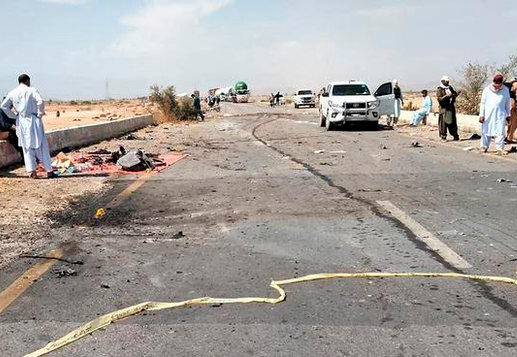 En el ataque suicida 14 personas habrían resultado heridas. FOTO REDES SOCIALES 