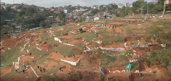 En el predio ya se levantaban casas grandes. FOTO: CORTESÍA