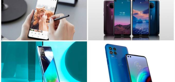 Estos son algunos de los celulares lanzados por las grandes marcas este año. FOTO: Cortesía 