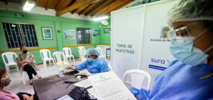 Colombia tiene 103.471 casos activos. FOTO Juan Antonio Sánchez