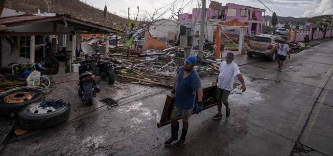 Hoy se completan 106 días del paso del huracán Iota por el archipiélago de San Andrés y Providencia. Foto Getty