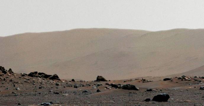 El Laboratorio de Propulsión a Chorro de la NASA, en el sur de California, construyó y administra las operaciones del rover Perseverance Mars 2020 para esa agencia espacial. Foto: NASA / JPL-Caltech / ASU / MSSS.