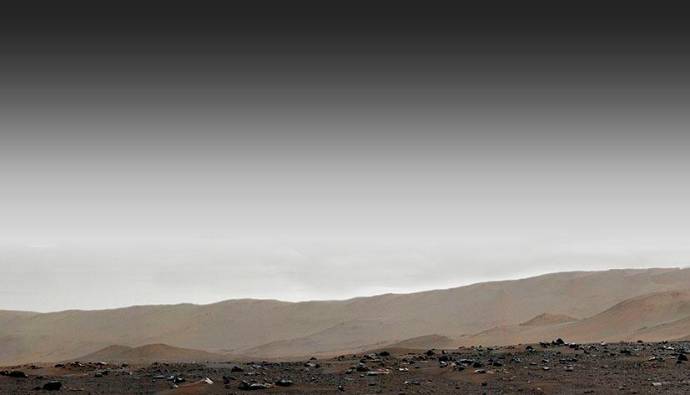 La principal misión del Perseverance en Marte es la astrobiología, incluido buscar vida microbiana antigua. Foto: NASA