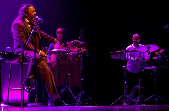 Hay canciones que marcan la vida y trayectoria de un artista: lo hicieron las del disco Lágrimas Negras con Diego el Cigala. FOTO Julio César Herrera.