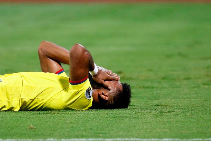 Con autogol de Yerry Mina el seleccionado peruano se puso por encima del marcador 2 - 1- Foto: EFE