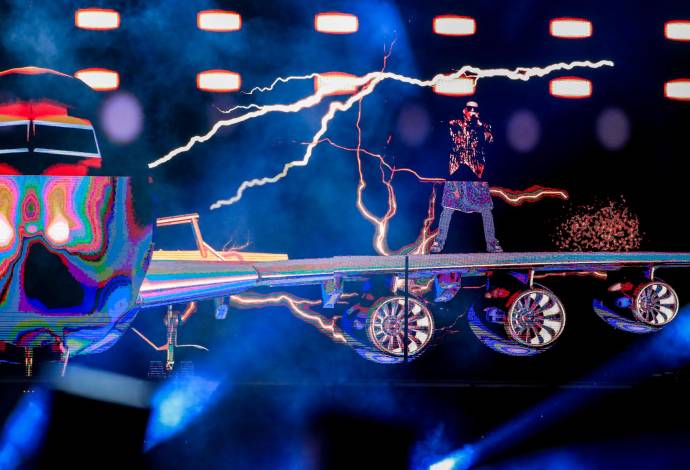 Como él mismo lo dijo, ya no será más Daddy Yankee, sino Ramón, quien espera seguir visitando Colombia para reencontrarse con la gente y comer una bandeja paisa, como uno más. FOTO Jaime Pérez.