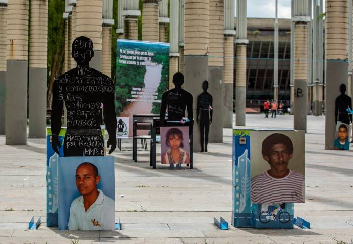 Recordar y no olvidar casi un millón y medio de personas que sufrieron horrores del conflicto armado en Antioquia durante más de cinco décadas Foto: Camilo Suárez