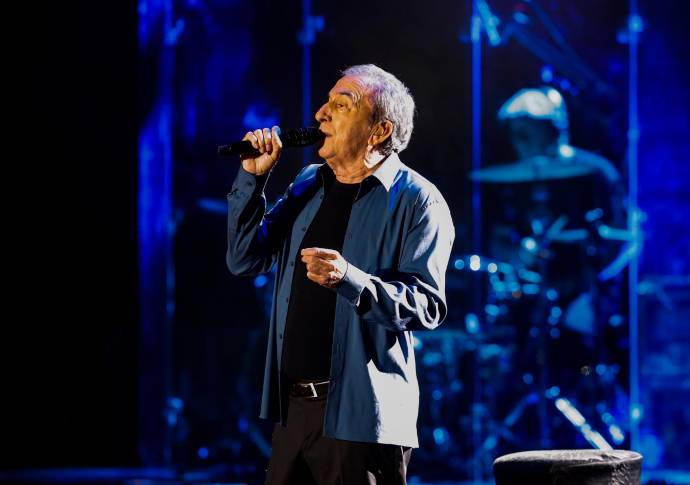 El artista confesó que después del retiro de los escenarios seguirá haciendo música en casa, con los suyos. Foto: Manuel Saldarriaga Quintero.