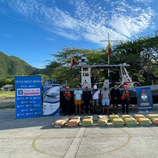 El cargamento tenía como destino República Dominicana. FOTO: CORTESÍA