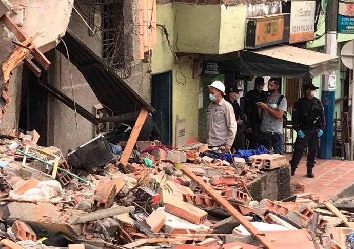 El hecho ocurrió en el barrio Robledo Kennedy, en la comuna 7 al noroccidente de Medellín. Foto Julio Herrera