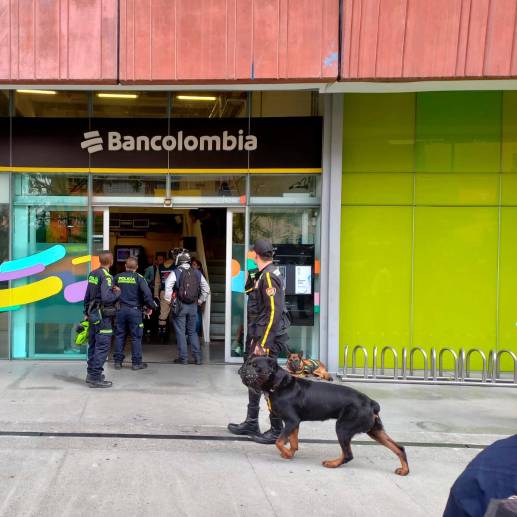 Las autoridades avanzan en las investigaciones sobre este hurto en la entidad bancaria. FOTO: CORTESÍA