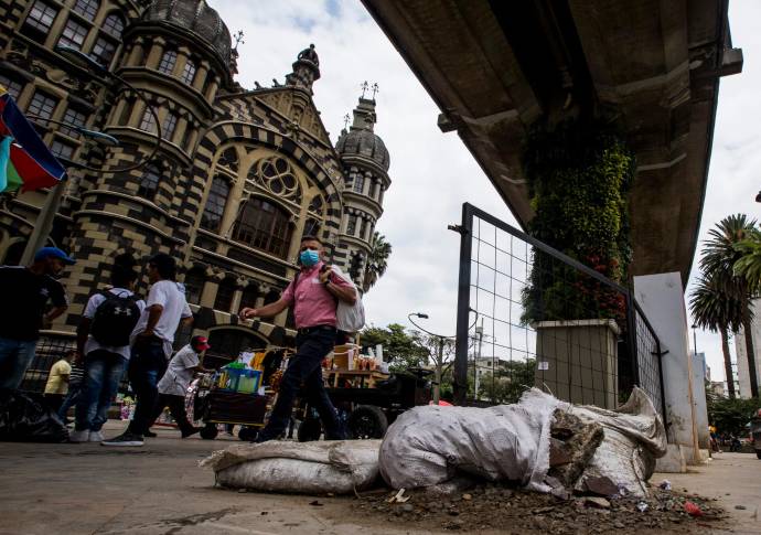 En un año se robaron 22 vallas, 11 ya fueron recuperadas. Fotos Julio César Herrera