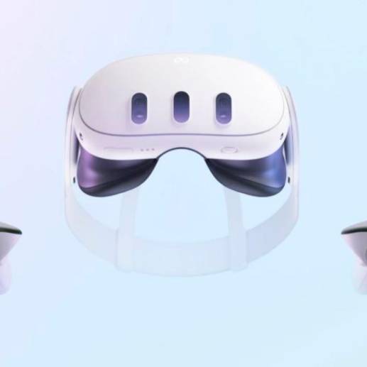 Gafas de realidad virtual y mixta Quest 3. FOTO Meta
