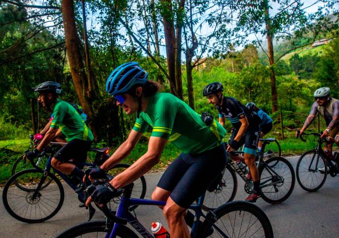El trayecto estuvo marcado todo el tiempo por el frío que se siente en estos municipios del Oriente antioqueño durante las primeras horas de la mañana. Foto: Camilo Suárez Echeverry
