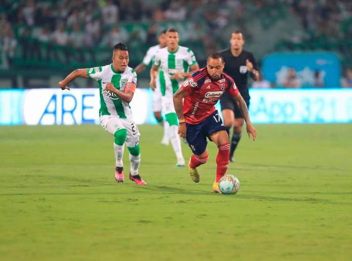 Nacional y el DIM disputan el clásico 327. FOTO CAMILO SUÁREZ