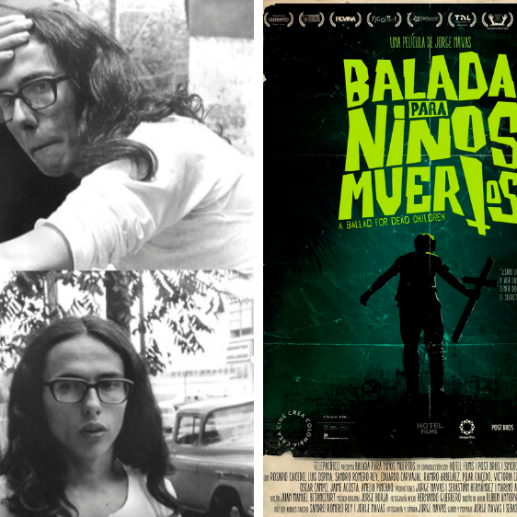 Imagenes de Andrés Caicedo (a la izquierda) y el afiche del documental se inspiró en ‘La noche de los muertos vivientes’. FOTOS Colprensa y Cortesía