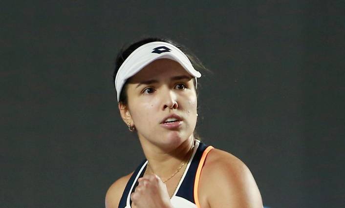 La colombiana Camila Osorio avanzó a segunda ronda en el WTA 125 de Midland en Estados Unidos. FOTO EFE