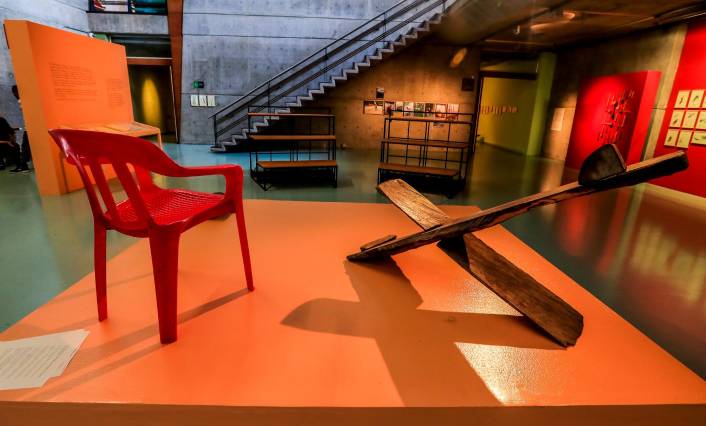 La exposición empezó en una tesis que José Ignacio y María Patricia hicieron en los años 80. Foto: Jaime Pérez.