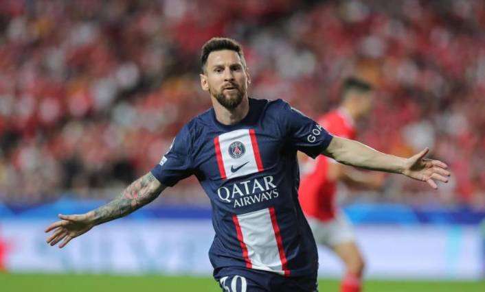 Lionel Messi es el segundo máximo goleador de la historia de la Champions. FOTO: EFE