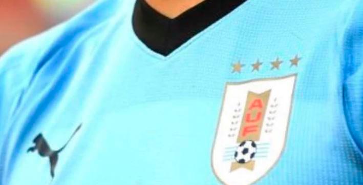 En la imagen se observan las 4 estrellas arriba del escudo de Uruguay. FOTO EFE