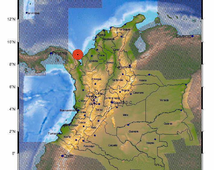 El sismo de mayor magnitud ocurrió hacia las 10:05 p.m. y fue de magnitud 6,6. FOTO SGC