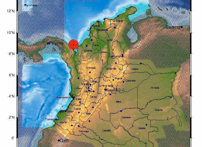 Las impactantes imagenes que dejó el temblor en Medellín. Foto: Twitter @sgc. 