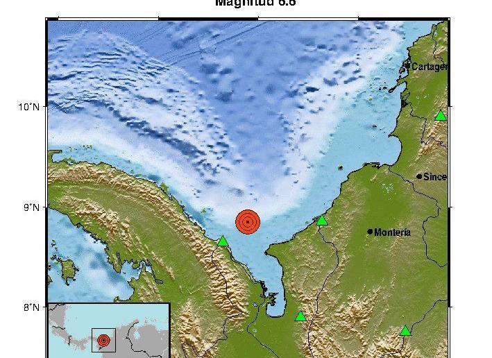 Atención: no hay reporte de riesgo de tsunami tras temblores en el mar Caribe