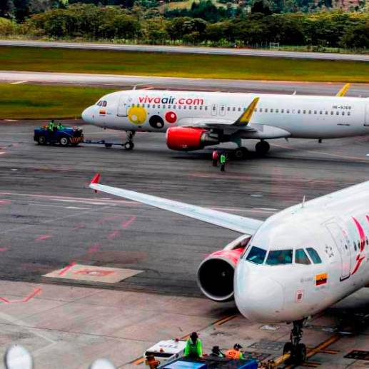 Viva ya completa dos semanas sin operar y Avianca ha ofrecido reubicar a los pasajeros afectados. FOTO EL COLOMBIANO
