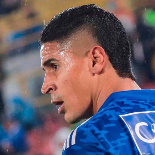 El futbolista antioqueño Daniel Cataño llegó a Millonarios en el segundo semestre de 2022. FOTO: TWITTER @MillosFCoficial