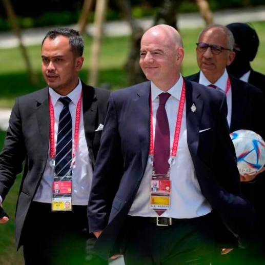 Gianni Infantino, de 52 años de edad, buscará ser reelegido presidente de la Fifa. FOTO: EFE