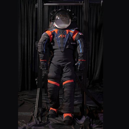 Este traje se probará en un ambiente con características similares a las del espacio antes de ser portado por los astronautas hacia la Luna. FOTO: Nasa
