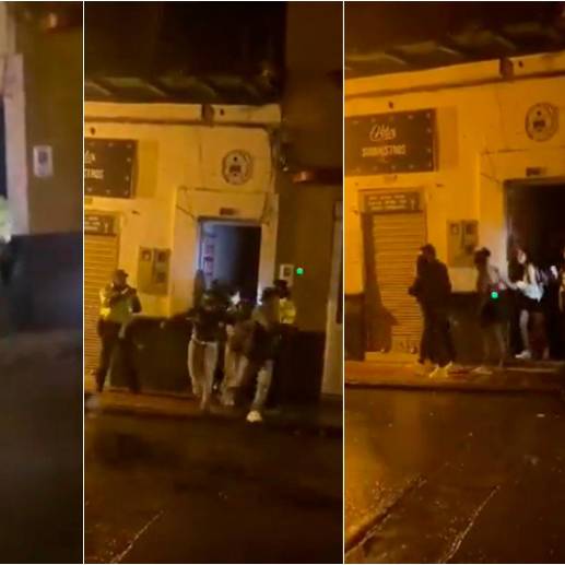 Los menores de edad fueron sorprendidos en plena fiesta el pasado sábado. FOTOS: CAPTURA DE VIDEO