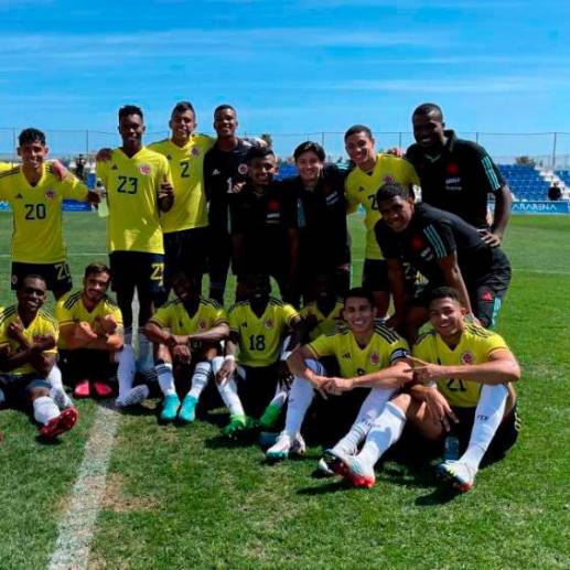 El seleccionado colombiano es uno de los pcoos equipos que ya están clasificados al Mundial juvenil que se realizará entre el próximo 20 de mayo y el 11 de junio. FOTO: TOMADA DEL TWITTER DE @FCFSeleccionCol 