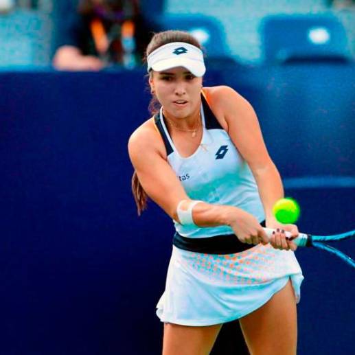 Camila Osorio estaba disputando la tercera participación de su carrera en un Roland Garros. Su mejor presentación fue en 2022, cuando llegó a la segunda ronda del cuadro principal. FOTO: GETTY 