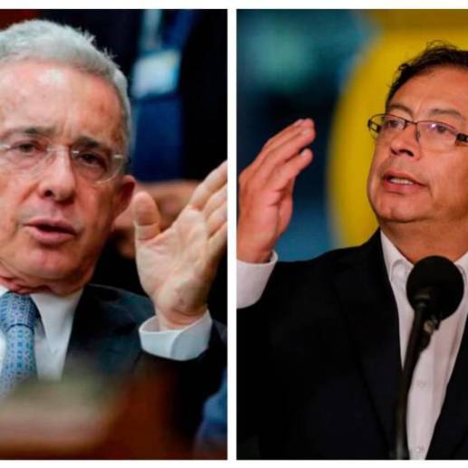 El expresidente Uribe hizo una contrapropuesta al proyecto de reforma presentado por el gobierno Petro el jueves. FOTOS: COLPRENSA