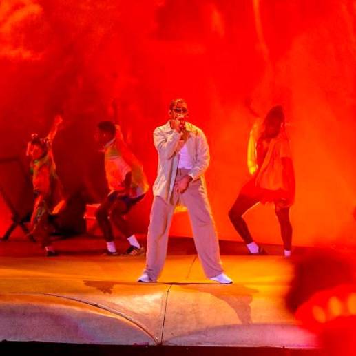 Sin duda, los conciertos de Bad Bunny en 2022 en Medellín y Bogotá marcaron el gran momento de la industria de los espectáculo musicales en el país. FOTO Esneyder Gutiérrez