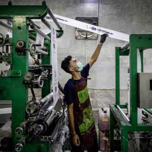 Según Acoplásticos, el 56% de la producción del sector está representada en envases. FOTO: ARCHIVO.