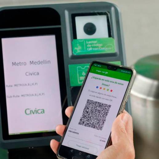 Además de devolución de viajes, habrá devolución por recargas en las estaciones y hasta en cadenas comerciales. FOTO: EL COLOMBIANO