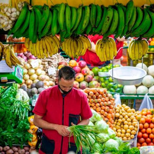 La fruta fue la categoría de alimentos que más encareció en febrero. FOTO EL COLOMBIANO