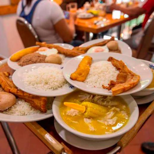 A febrero, la división de Alimentos y bebidas no alcohólicas registró una variación anual de 24,14%, siendo esta la que más pesa en el bolsillo de los colombianos. FOTO CARLOS VELÁSQUEZ