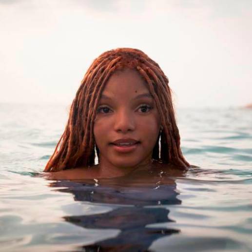 Halle Bailey, protagonista de <i>La Sirenita. </i>Foto: Cortesía Disney 