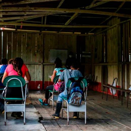 Las regiones con mayor cantidad de docentes amenazados son Bajo Cauca, Norte y Nordeste. FOTO: MANUEL SALDARRIAGA