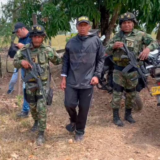 Las tropas del Ejército llevaron hasta la zona rural para liberar a un hombre en un corregimiento de Cáceres. FOTO: CORTESÍA