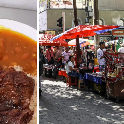 Los restaurantes quedan en el centro de Medellín, son reconocidos por las personas que trabajan, estudian o viven en el sector. FOTO: Captura de pantalla @scristian_capera