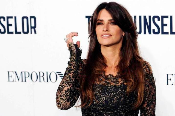 La española Penélope Cruz compite en la categoría de mejor actriz protagónica. Es la única no italiana en esa línea de los premios. Foto: Efe.