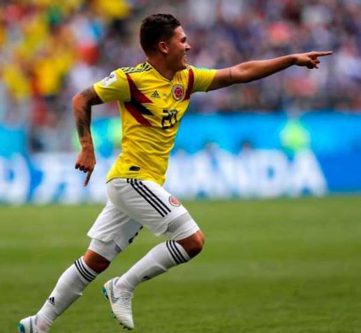 Juan Fernando Quintero, actual jugador de Junior de Barranquilla. FOTO EFE