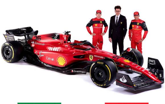 Este es el nuevo monoplaza que tendrá Ferrari y fue presentado por Mattia Binotto, director del equipo. TOMADA DE @FERRARI